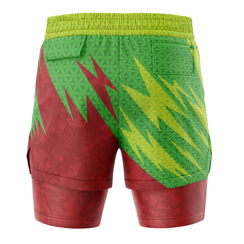 Rayquaza Attack V1 Pokemon 2-in-1 Performance Shorts - Image 4