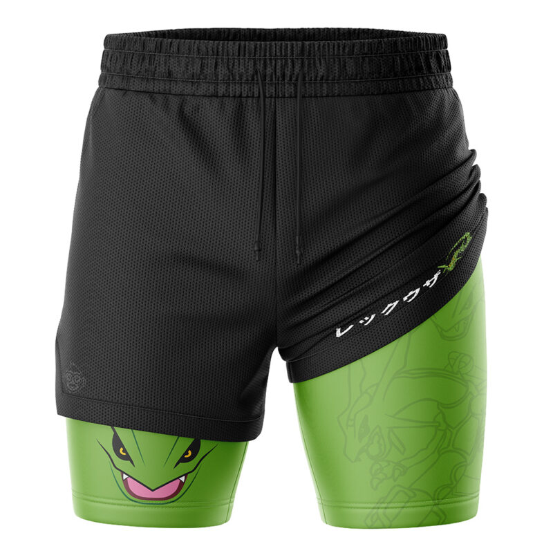 Rayquaza V2 Pokemon 2-in-1 Performance Shorts - Image 3