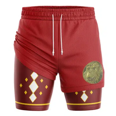 Red Ninjetti Ranger Power Rangers 2-in-1 Performance Shorts