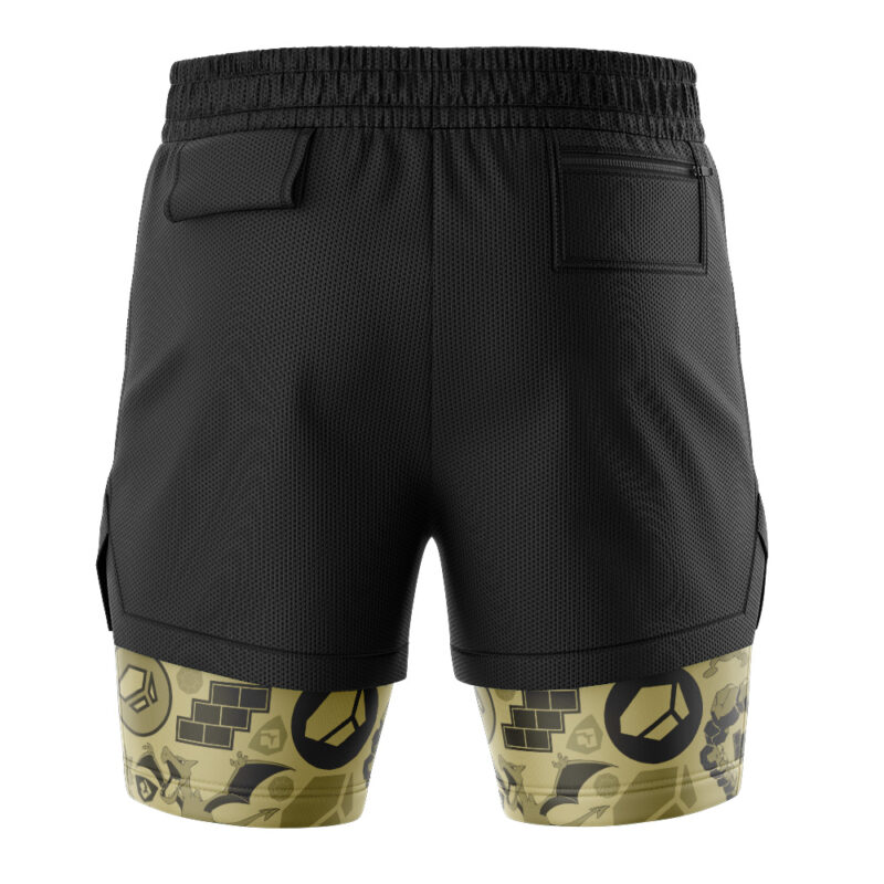 Rock V2 Pokemon 2-in-1 Performance Shorts - Image 4