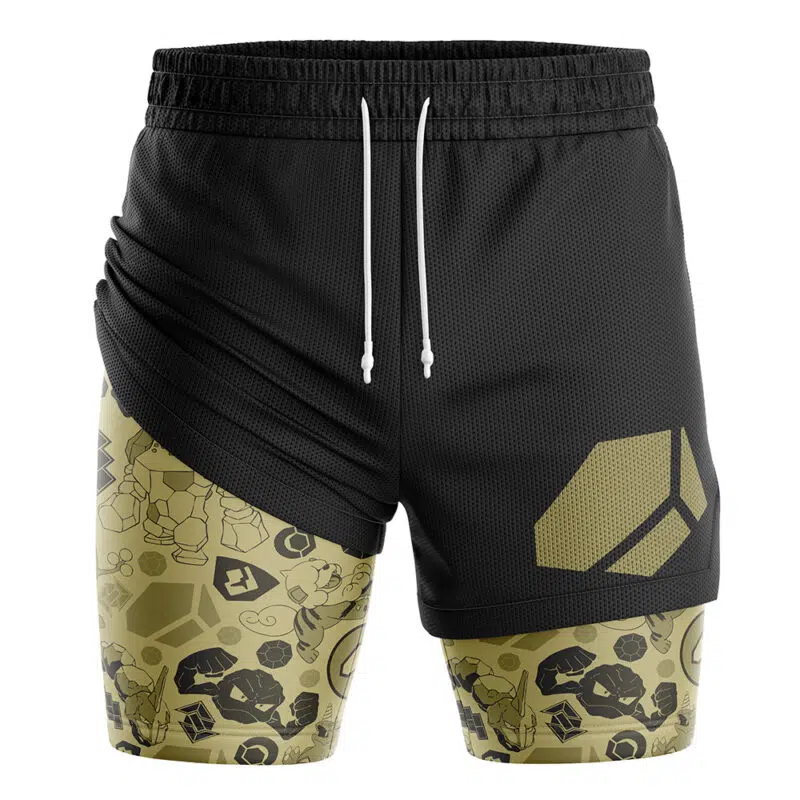 Rock V2 Pokemon 2-in-1 Performance Shorts