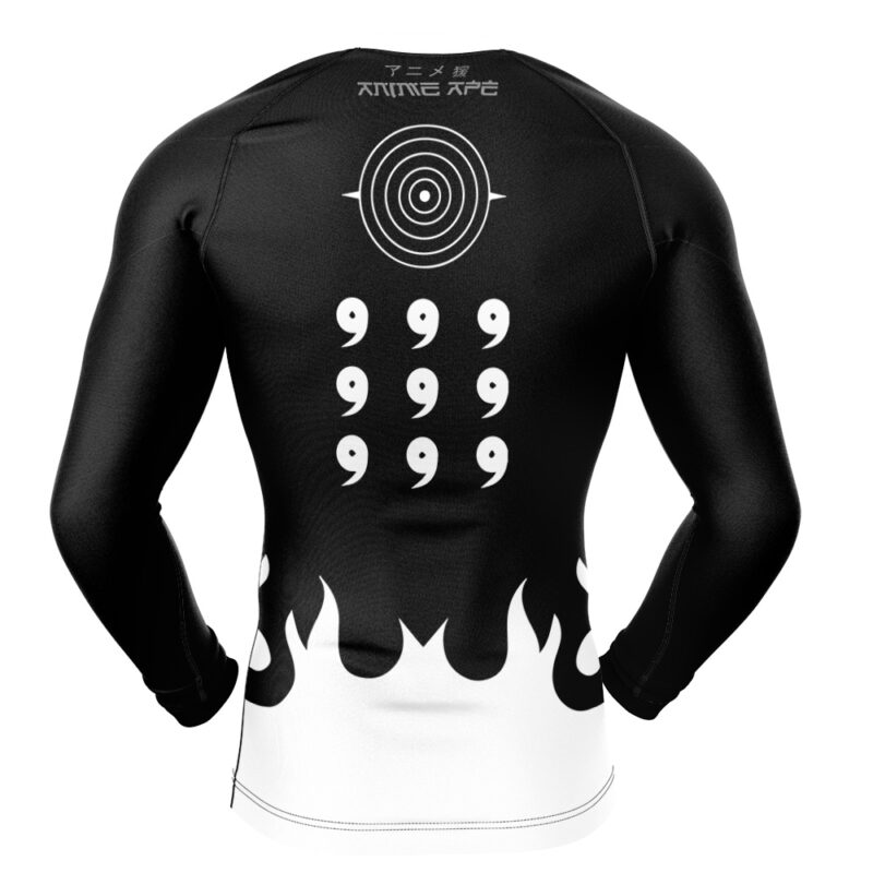 Sage of Six Paths Shippuden Long Sleeve Rash Guard Compression Shirt - Image 2