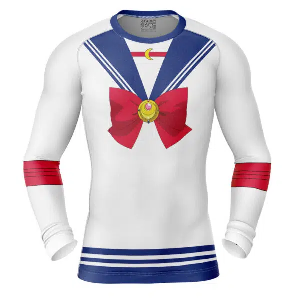 Sailor Moon Long Sleeve Rash Guard Compression