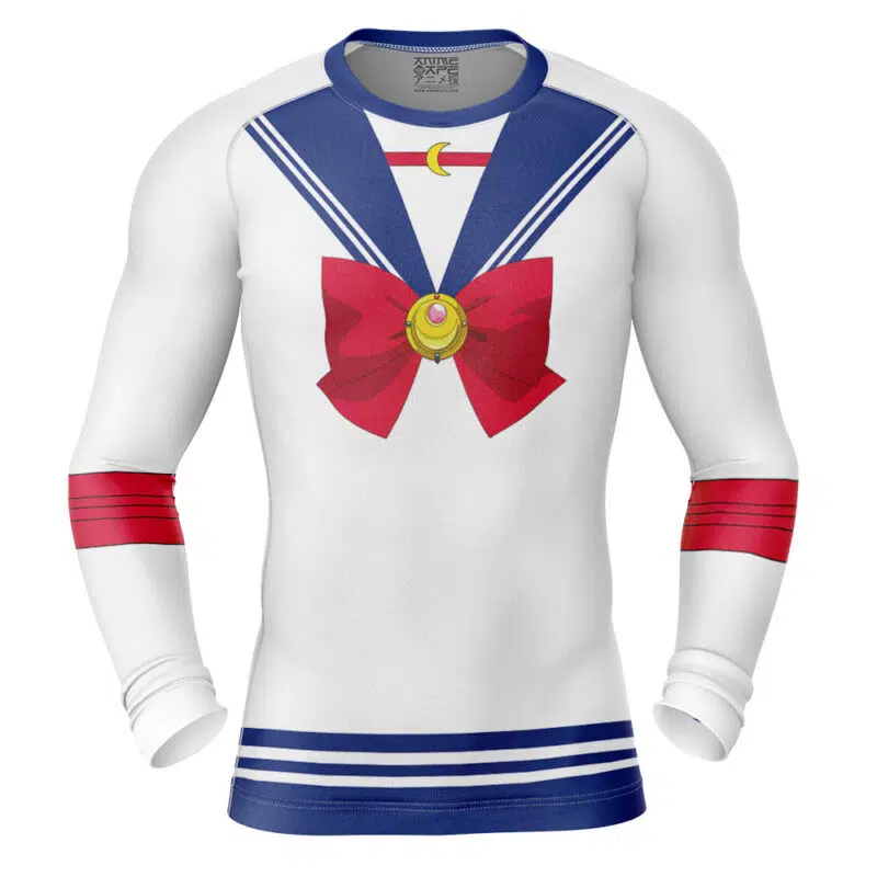 Sailor Moon Long Sleeve Rash Guard Compression