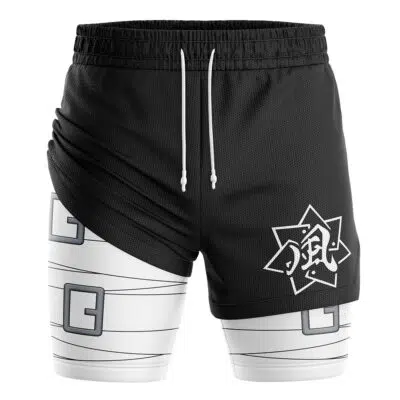 Sanemi Shinazugawa Demon Slayer 2-in-1 Performance Shorts