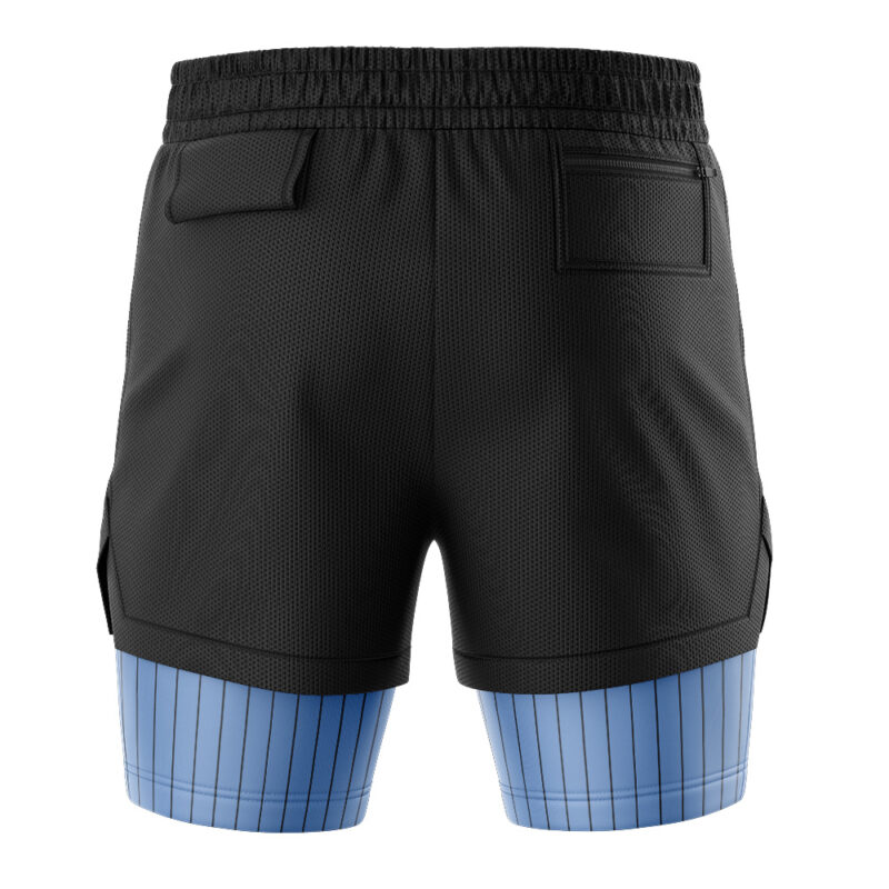 Sanji Straw Hat One Piece 2-in-1 Performance Shorts - Image 4