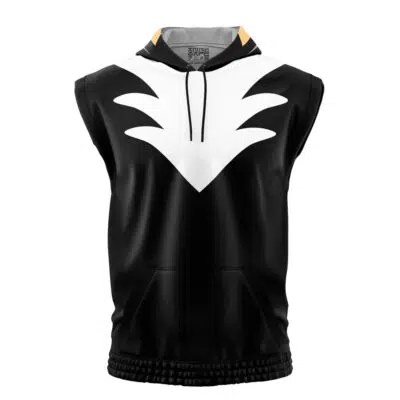 Shadow Sonic The Hedgehog Sleeveless Hoodie