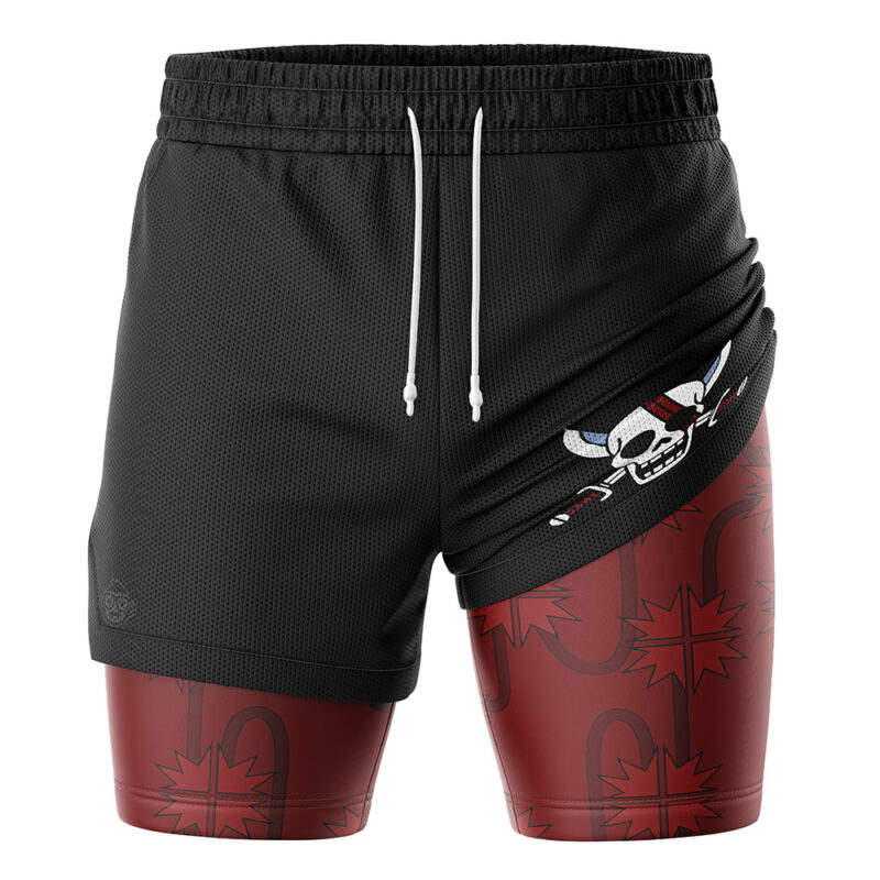 Shanks One Piece 2-in-1 Performance Shorts - Image 3