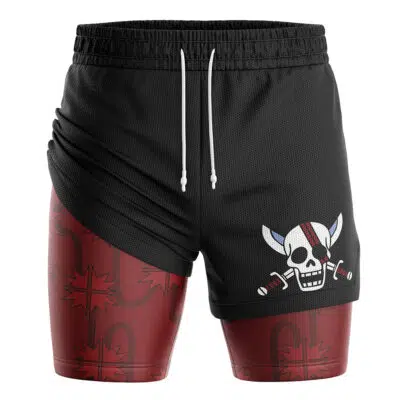Shanks One Piece 2-in-1 Performance Shorts