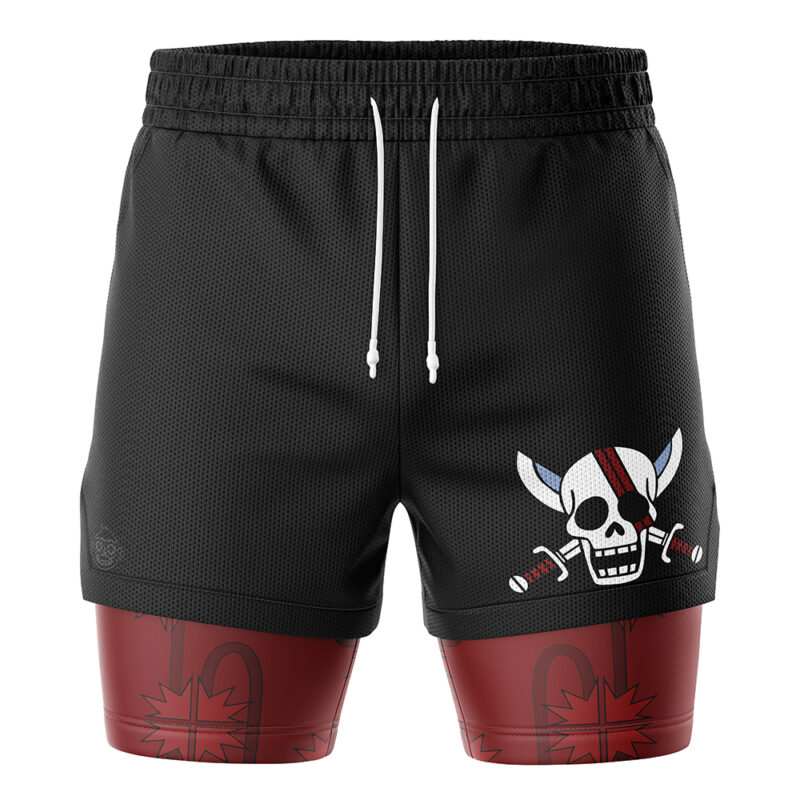 Shanks One Piece 2-in-1 Performance Shorts - Image 2