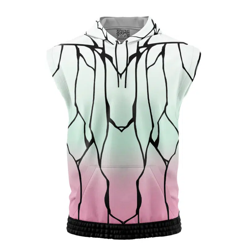 Shinobu Kocho Demon Slayer Sleeveless Hoodie