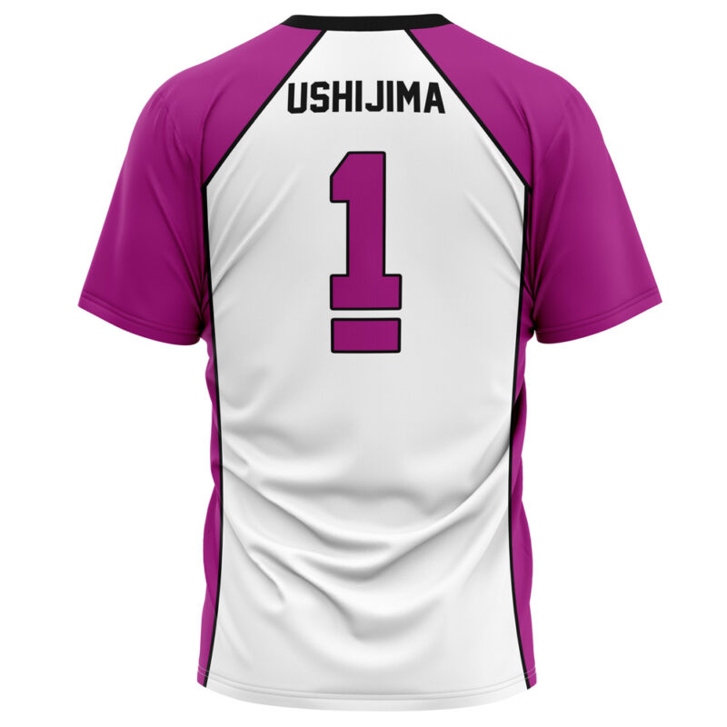 Shiratorizawa Academy Ushijima #1 Haikyuu T-Shirt - Image 2