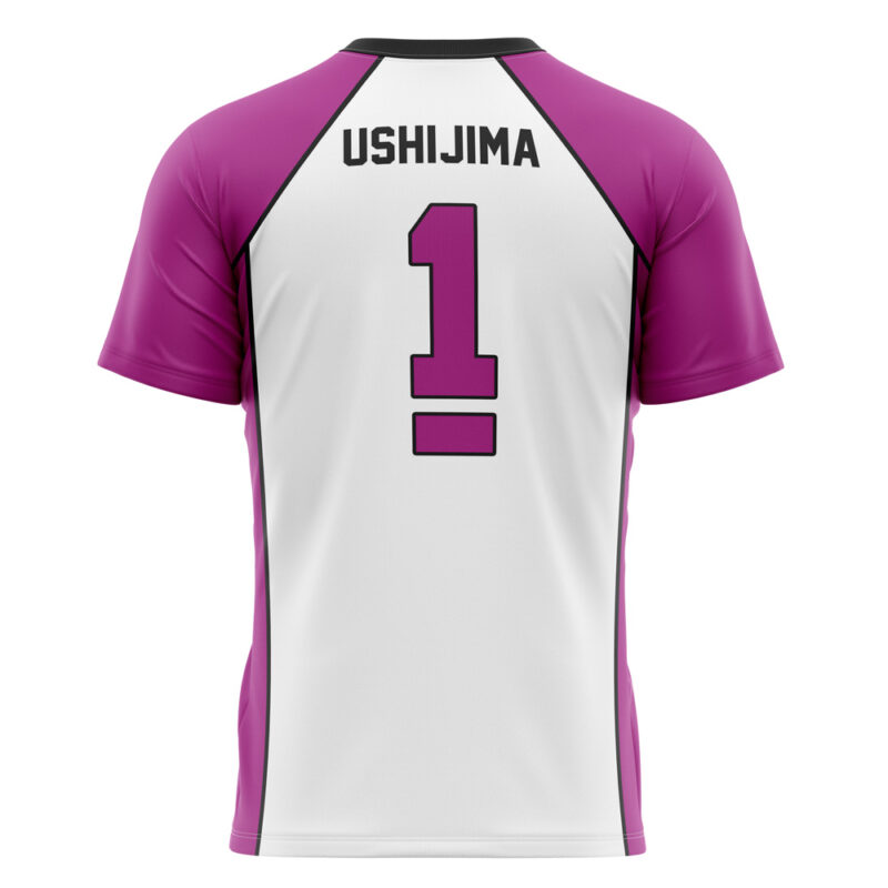 Shiratorizawa Academy Ushijima #1 Haikyuu V-neck T-Shirt