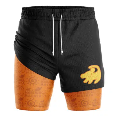 Simba Hakuna Matata Lion King 2-in-1 Performance Shorts
