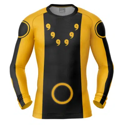 Six Paths Sage Mode Shippuden Long Sleeve Rash Guard Compression