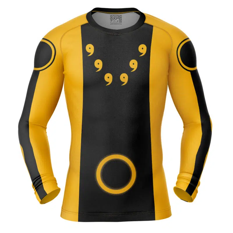 Six Paths Sage Mode Shippuden Long Sleeve Rash Guard Compression