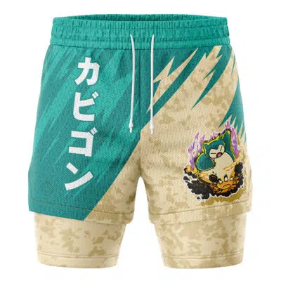Snorlax Attack V1 Pokemon 2-in-1 Performance Shorts