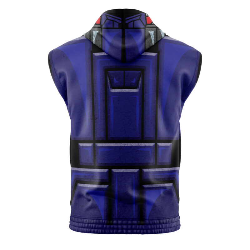 Soundwave G1 Transformers Sleeveless Hoodie - Image 2