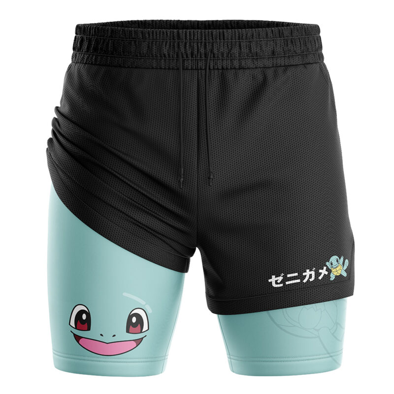 Squirtle V2 Pokemon 2-in-1 Performance Shorts