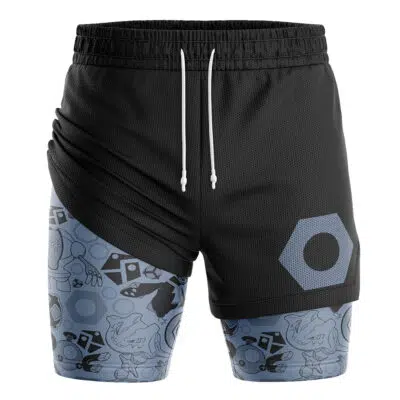 Steel V2 Pokemon 2-in-1 Performance Shorts
