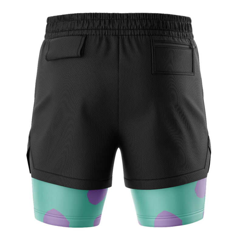 Sulley Monsters Inc 2-in-1 Performance Shorts - Image 4