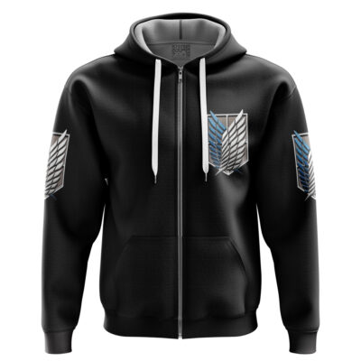 Survey Corps Attack On Titan Zip Hoodie Jacket