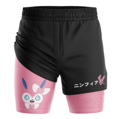 Sylveon V2 Pokemon 2-in-1 Performance Shorts