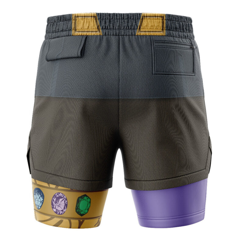 Thanos Marvel 2-in-1 Performance Shorts - Image 4