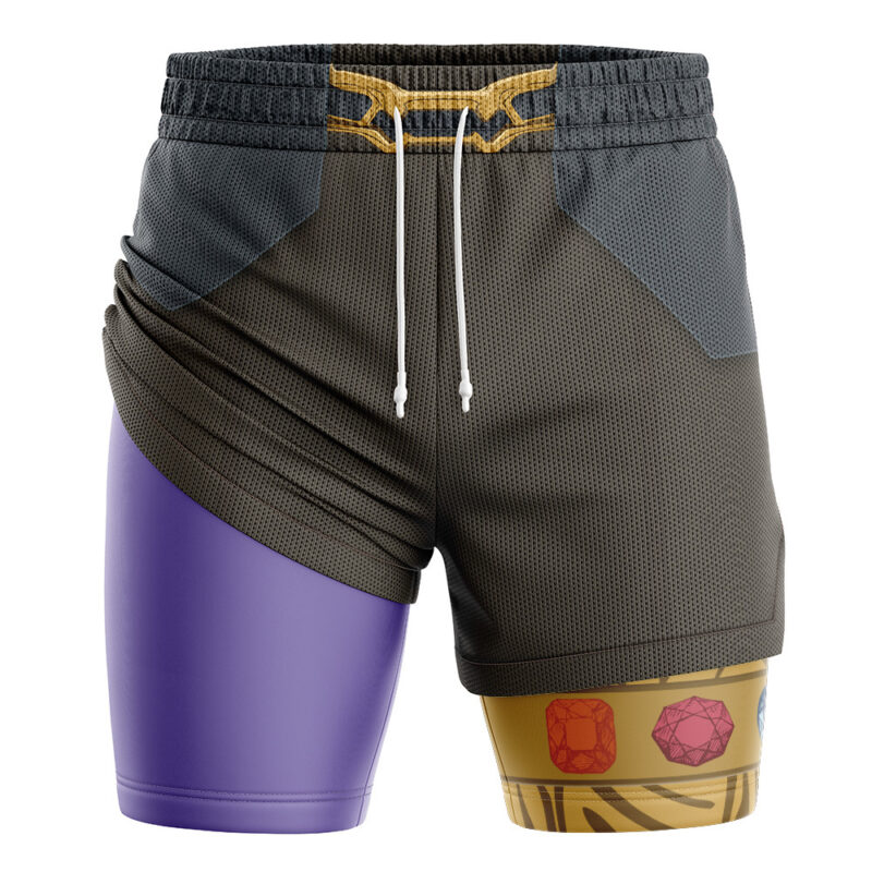 Thanos Marvel 2-in-1 Performance Shorts - Image 3