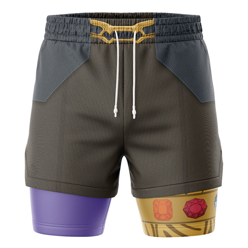 Thanos Marvel 2-in-1 Performance Shorts - Image 2