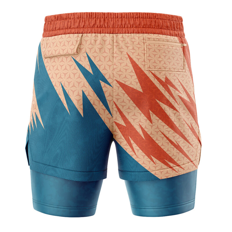 Togepi Attack V1 Pokemon 2-in-1 Performance Shorts - Image 4