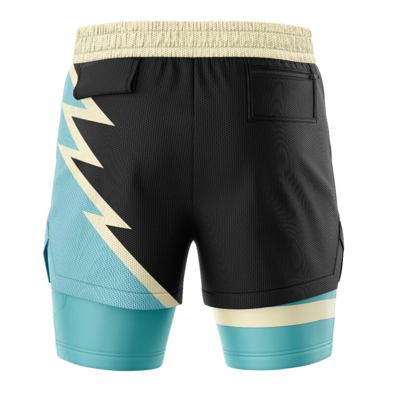 Totodile Pokemon 2-in-1 Performance Shorts - Image 4