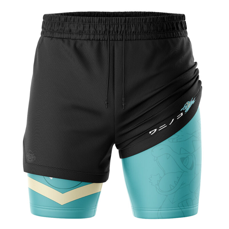 Totodile V2 Pokemon 2-in-1 Performance Shorts - Image 3