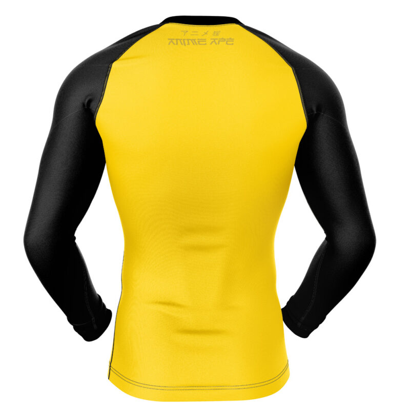 Trafalgar D. Water Law One Piece Long Sleeve Rash Guard Compression Shirt - Image 2