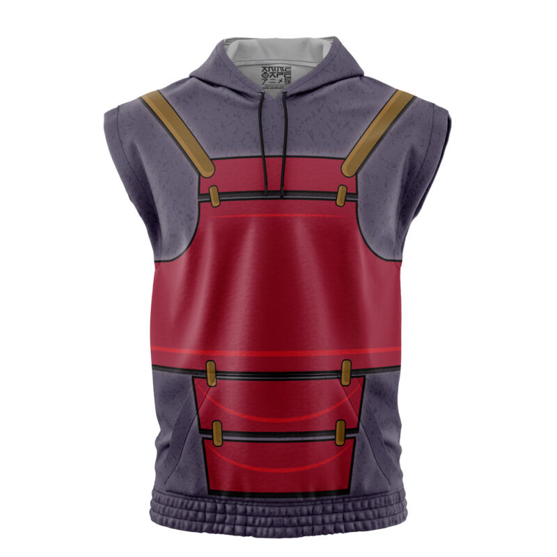 Uchiha Madara Armor Shippuden Sleeveless Hoodie