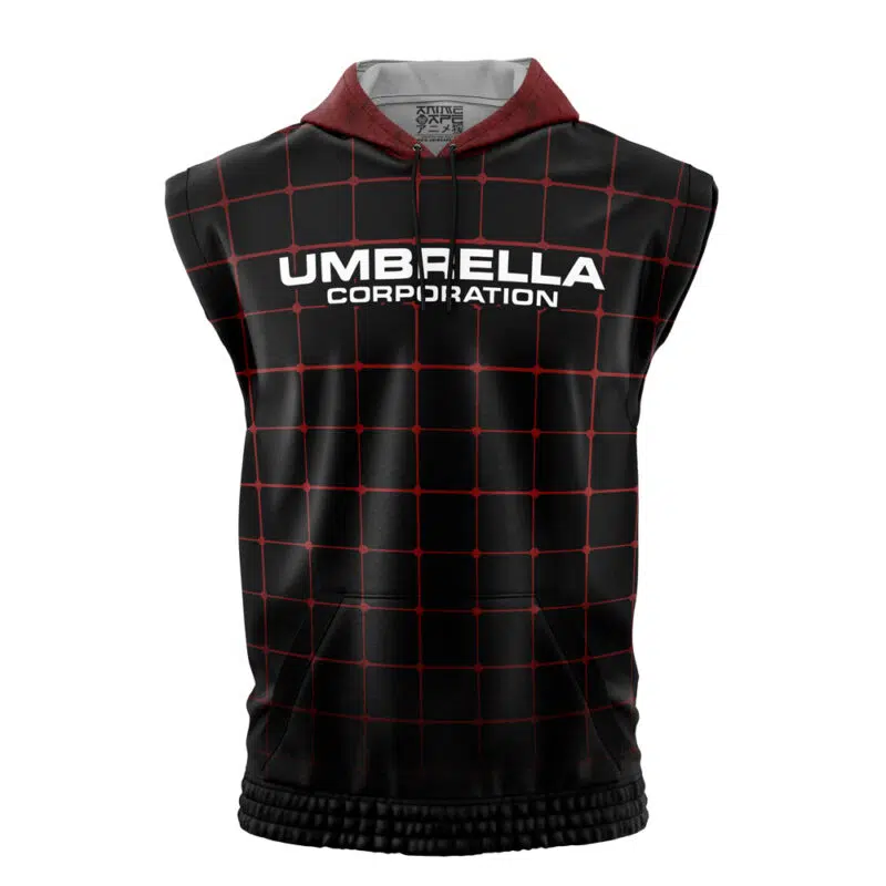 Umbrella Corp Resident Evil Sleeveless Hoodie
