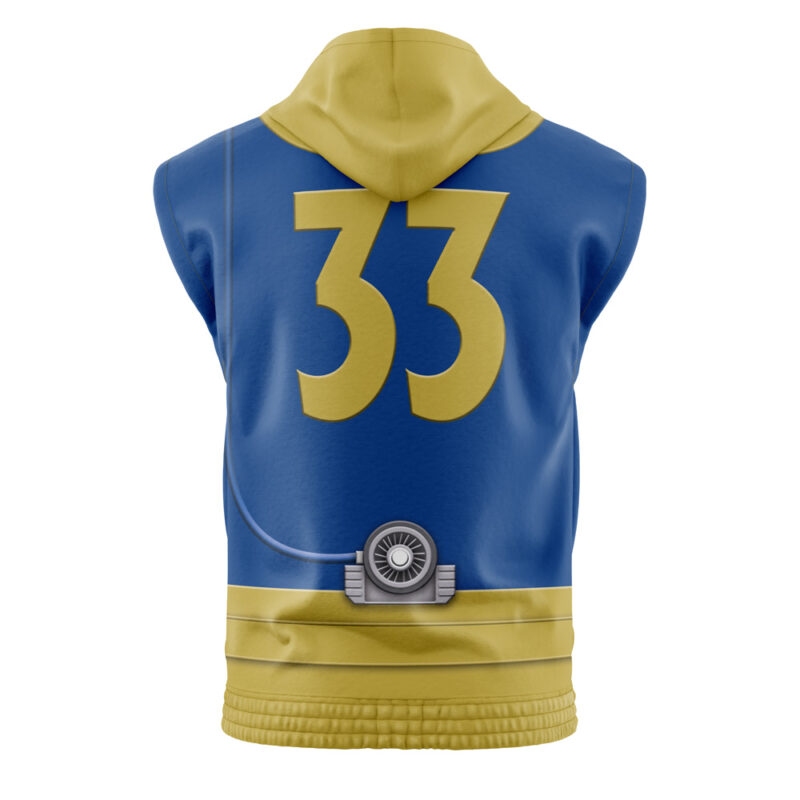 Vault Dweller 33 Fallout Sleeveless Hoodie