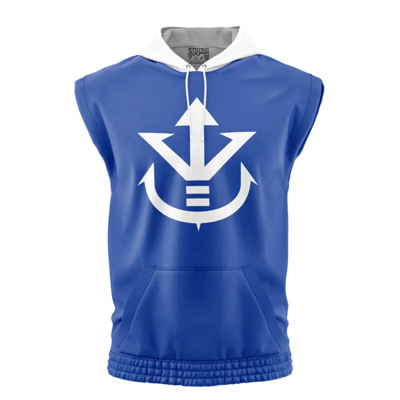 Vegeta Symbol Dragon Ball Z Sleeveless Hoodie
