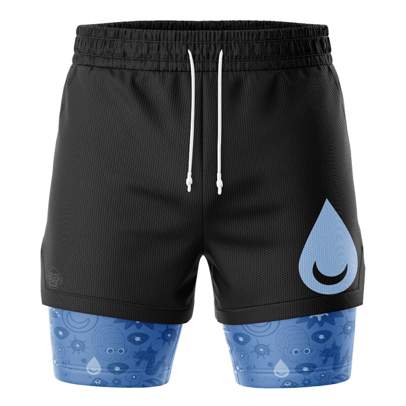 Water V2 Pokemon 2-in-1 Performance Shorts - Image 2