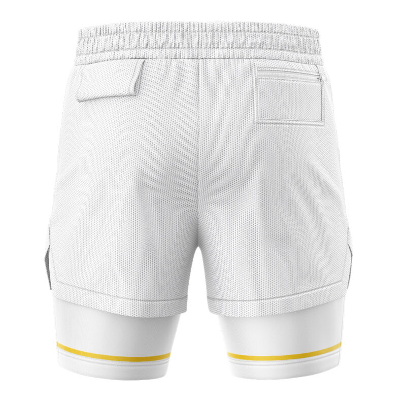 White Ninjetti Ranger Power Rangers 2-in-1 Performance Shorts - Image 4