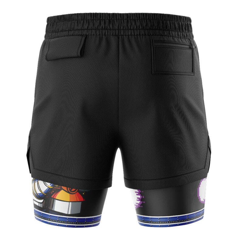 Wily Machine 4 Mega Man 2-in-1 Performance Shorts - Image 4