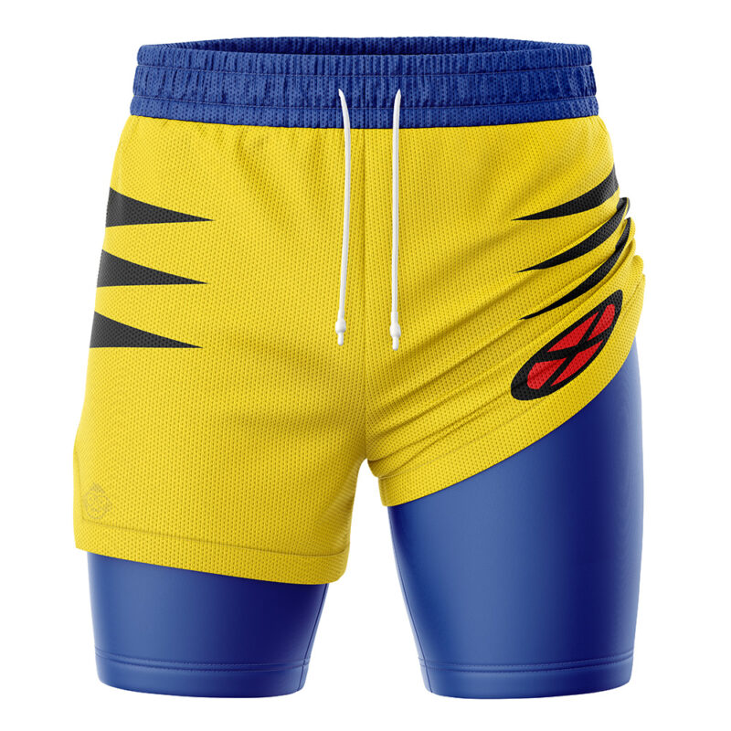Wolverine Marvel 2-in-1 Performance Shorts - Image 3