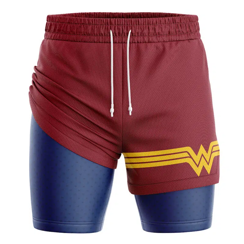 Wonder Woman DC Comics 2-in-1 Performance Shorts