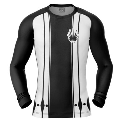 Zaraki Kenpachi Bleach Long Sleeve Rash Guard Compression Shirt