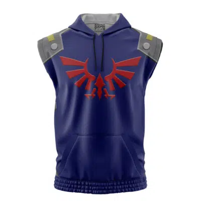 Zelda Shield The Legend of Zelda Sleeveless Hoodie