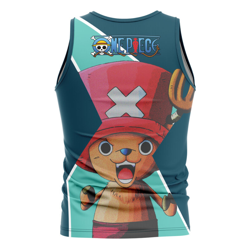 Tony Tony Chopper V2 One Piece Streetwear Tank Top - Image 2