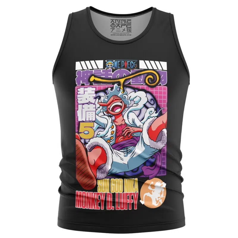 Gear 5th Luffy V3 One Piece Streetwear Tank Top