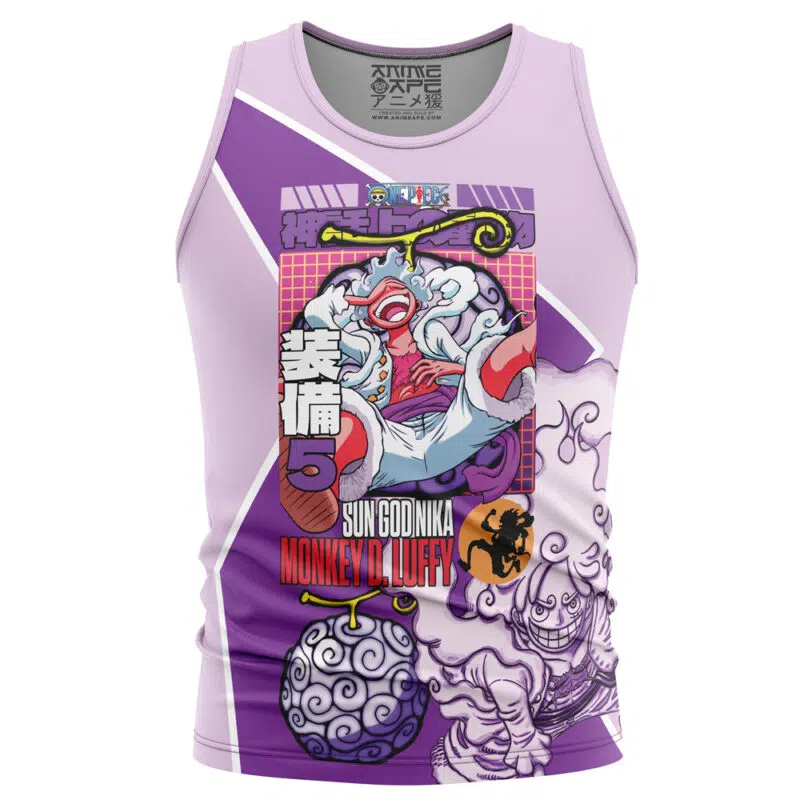 Gear 5th Luffy V2 One Piece Streetwear Tank Top
