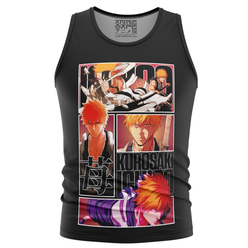Kurosaki Ichigo TYBWA Bleach Streetwear Tank Top