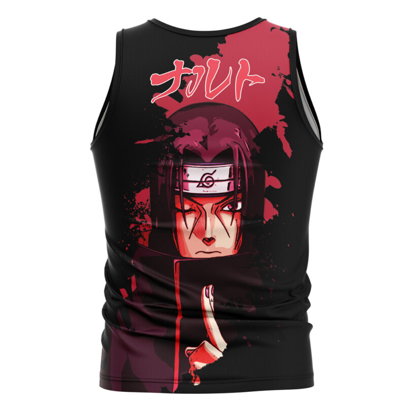 Uchiha Itachi Shippuden Streetwear Tank Top - Image 2